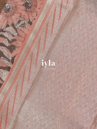 The Sunflower Under Whirling Sky Kanjeevaram