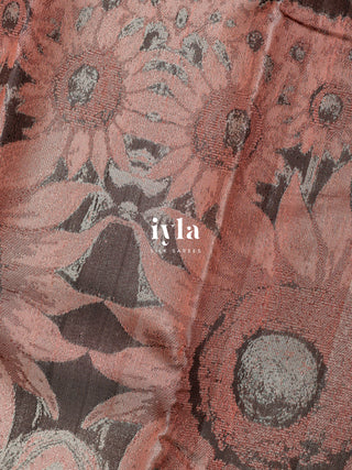 The Sunflower Under Whirling Sky Kanjeevaram