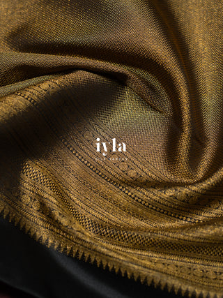 The Alice in Wonderland Inspired Silk Saree