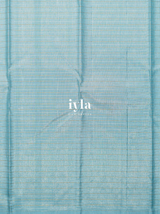 The Amaryllis Kanjeevaram in Baby Blue