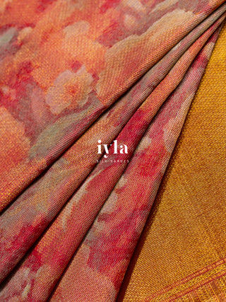 The Dreamy Whispers of Flowers Kanjeevaram