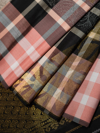 The Signature Burberry Checkered Kanjeevaram