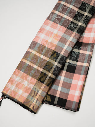 The Signature Burberry Checkered Kanjeevaram
