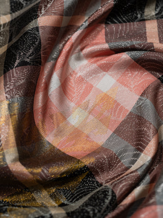 The Signature Burberry Checkered Kanjeevaram