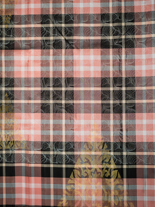 The Signature Burberry Checkered Kanjeevaram