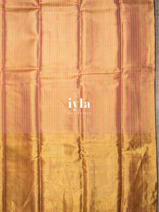 The Wild Horse Kanjeevaram Dipped in Gold