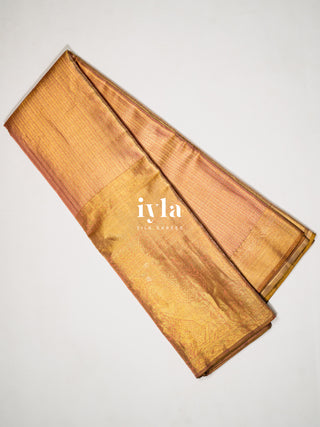 The Wild Horse Kanjeevaram Dipped in Gold