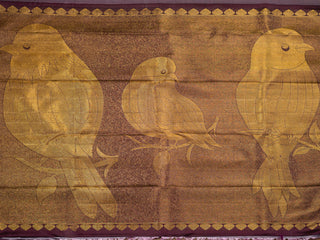 The Wings of Wonder Kanjeevaram in Dusty Lavender