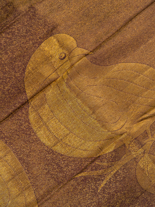 The Wings of Wonder Kanjeevaram in Dusty Lavender