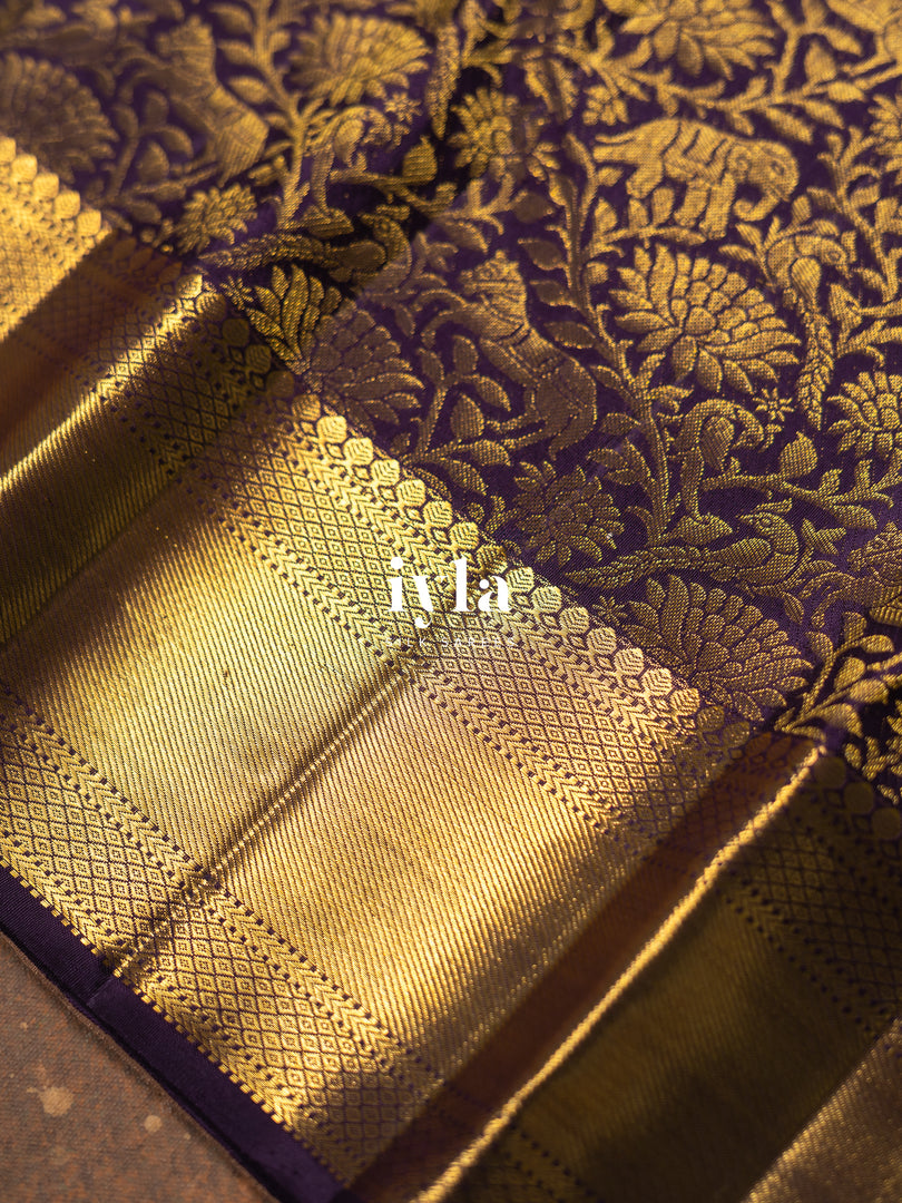 The Exclusive Bridal - Glory of the Forest Kanjeevaram