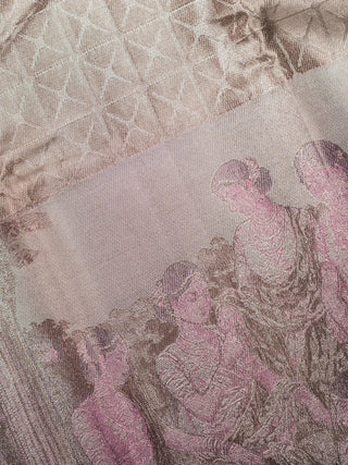 The Wedding Chronicles Kanjeevaram Woven in Silver