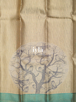 The Off-white Wings of Night Kanjeevaram