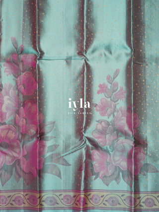 The Wonderland Dreamscape Bloom Kanjeevaram