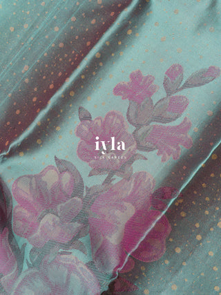 The Wonderland Dreamscape Bloom Kanjeevaram