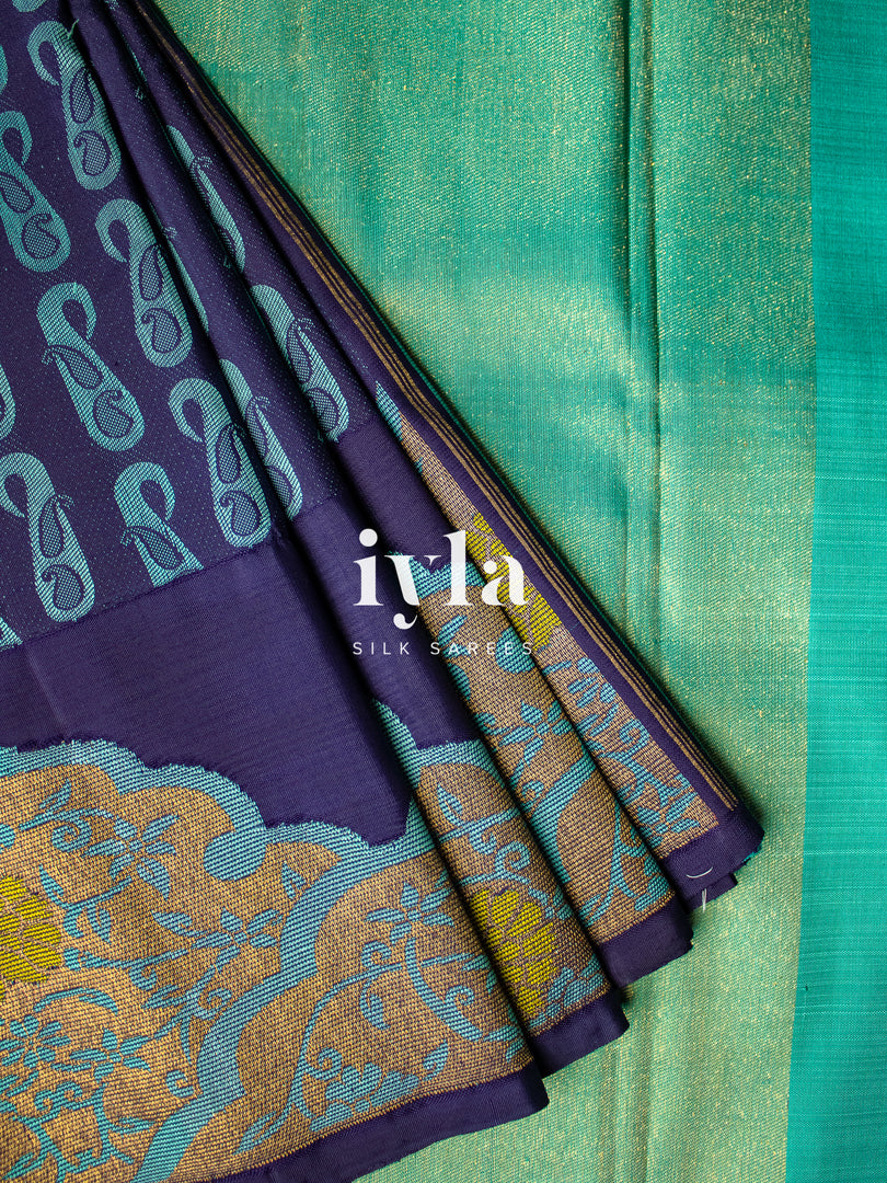 The Myriad of Paisleys Kanjeevaram