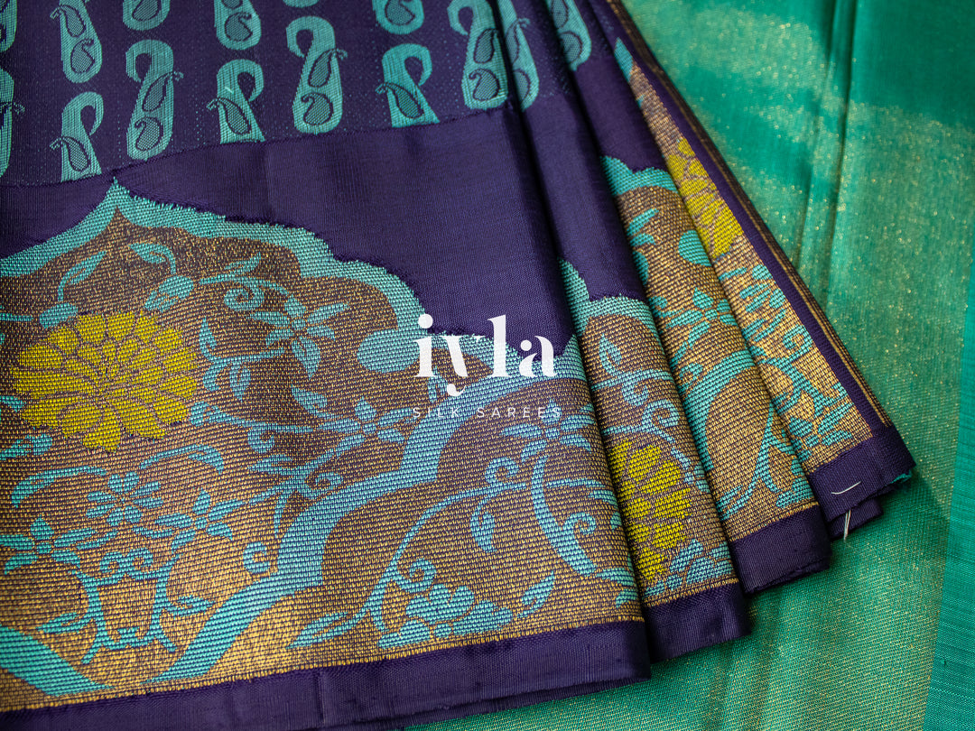The Myriad of Paisleys Kanjeevaram