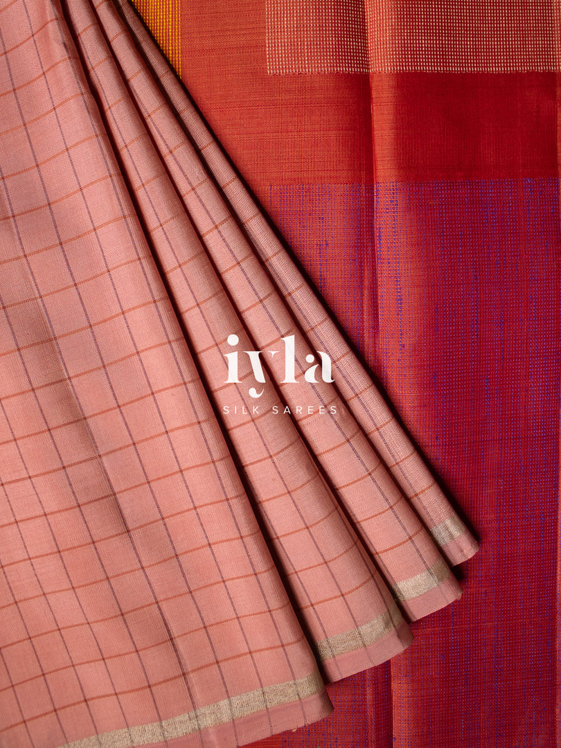 The Touch and Feel Silk Saree in Sweet Pink