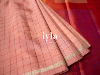 The Touch and Feel Silk Saree in Sweet Pink