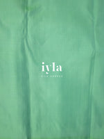 Load image into Gallery viewer, The Women Portrait Painting Kanjeevaram in Sea Foam Green
