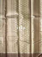 Load image into Gallery viewer, The Metallic Groovy Wave Kanjeevaram
